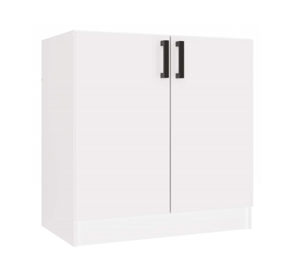 Szafka pod zlew 80 cm KUCH-1805-BIEL-MAT-80