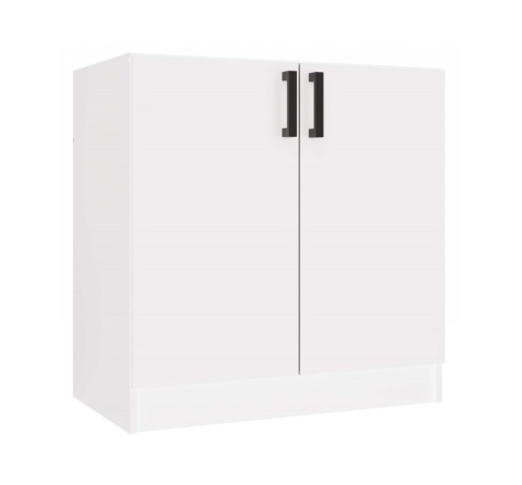 Szafka pod zlew 80 cm KUCH-1805-BIEL-MAT-80