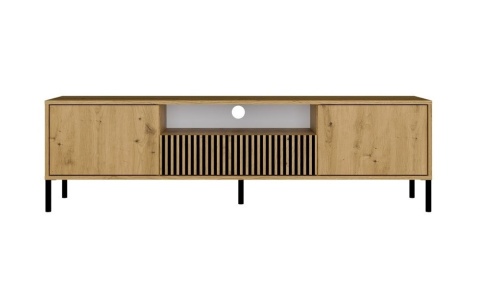 Szafka rtv nowoczesna dluga 160cm RTV-509-ART-LAM-GŁ