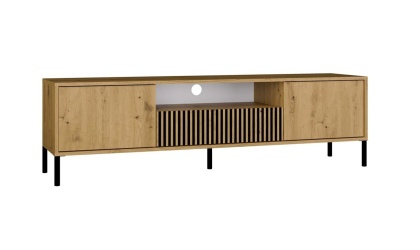 Szafka rtv nowoczesna dluga 160cm RTV-509-ART-LAM-GŁ