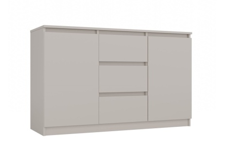 Szafka z szufladami i półkami 120cm KOM-912-KASZ