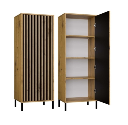 Wąska wysoka komoda KOM-936-ART-LAM