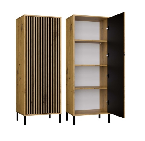 Wąska wysoka komoda KOM-936-ART-LAM