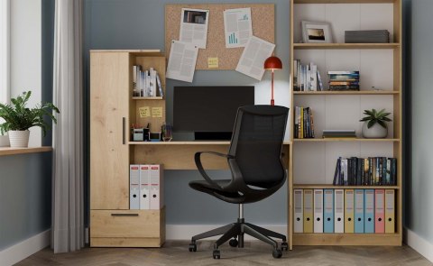 Biurko z regalem BIUR-728-ART