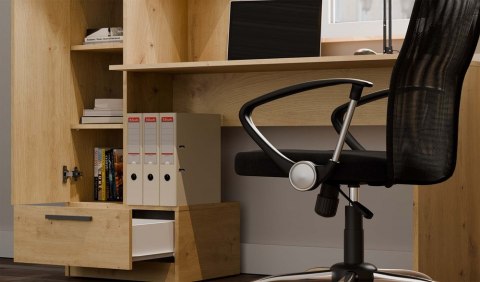 Biurko z regalem BIUR-728-ART