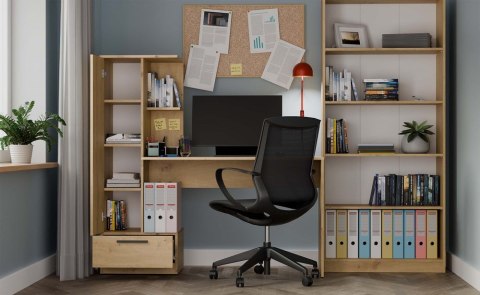 Biurko z regalem BIUR-728-ART