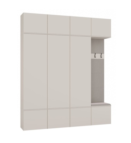 Zestaw mebli do przedpokoju z siedziskiem GAR-108-1W-3S-KASZ