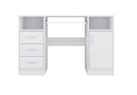 Biurko białe 120 cm BIUR-733-BIEL-MAT