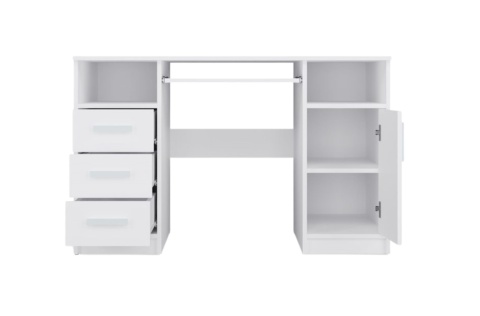 Biurko białe 120 cm BIUR-733-BIEL-MAT