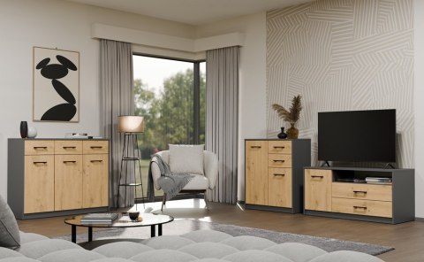 Komoda do jadalni nowoczesna KOM-944-ANT-ART