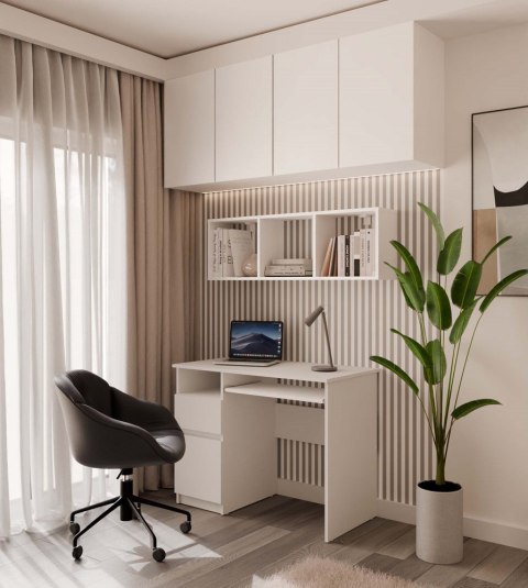 Regał ścienny POL-1107-BIEL-MAT