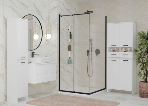 Półsłupek do łazienki LAZ-1329-BIEL-MAT