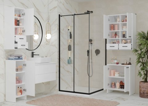 Szafka pod umywalkę nablatową 60 stojąca LAZ-1332-BIEL-MAT