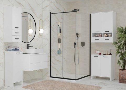 Szafka łazienkowa wisząca biała LAZ-1334-BIEL-MAT