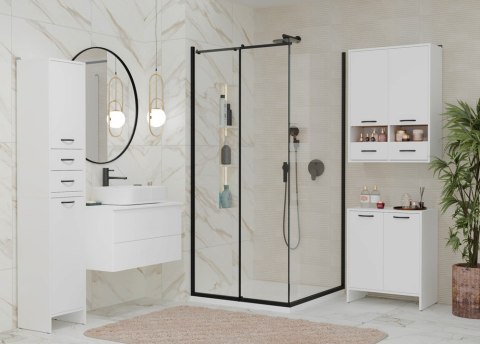 Szafka łazienkowa wisząca biała LAZ-1334-BIEL-MAT