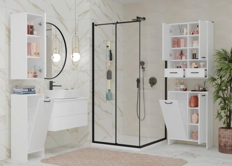 Szafka łazienkowa biała wisząca LAZ-1335-BIEL-MAT