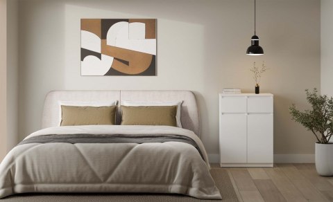 Komoda biała 70 cm KOM-946-BIEL-MAT