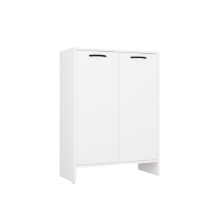 Komoda łazienkowa z koszem na pranie LAZ-1331-BIEL-MAT