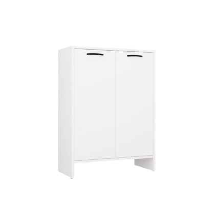 Komoda łazienkowa z koszem na pranie LAZ-1331-BIEL-MAT