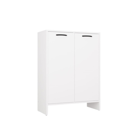 Komoda łazienkowa z koszem na pranie LAZ-1331-BIEL-MAT