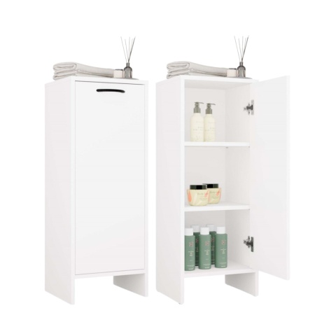 Półsłupek do łazienki LAZ-1329-BIEL-MAT