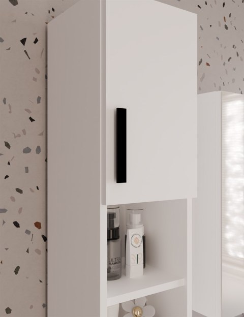 Słupek łazienkowy 25 cm LAZ-1338-BIEL-MAT