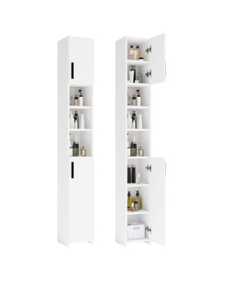 Słupek łazienkowy 25 cm LAZ-1338-BIEL-MAT