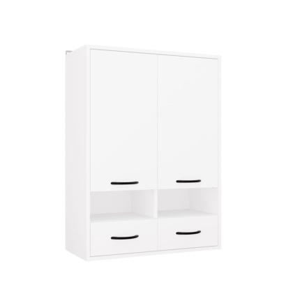 Szafka łazienkowa biała wisząca LAZ-1335-BIEL-MAT