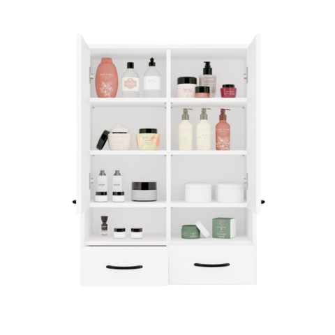 Szafka łazienkowa biała wisząca LAZ-1335-BIEL-MAT