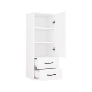 Szafka łazienkowa wisząca biała LAZ-1334-BIEL-MAT