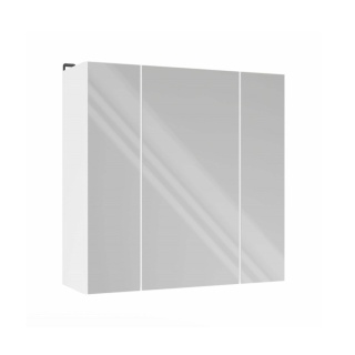 Szafka łazienkowa wisząca z lustrami LAZ-1336-BIEL