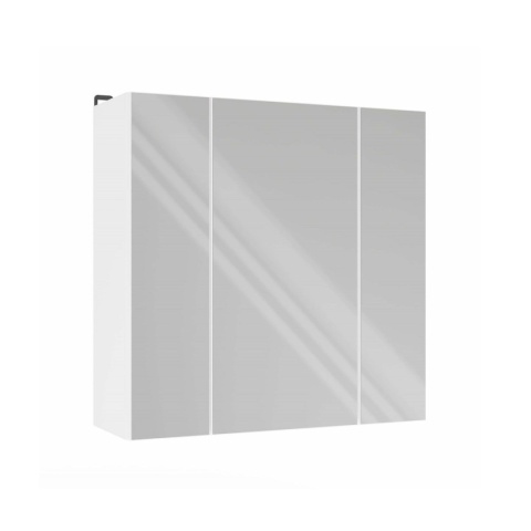 Szafka łazienkowa wisząca z lustrami LAZ-1336-BIEL