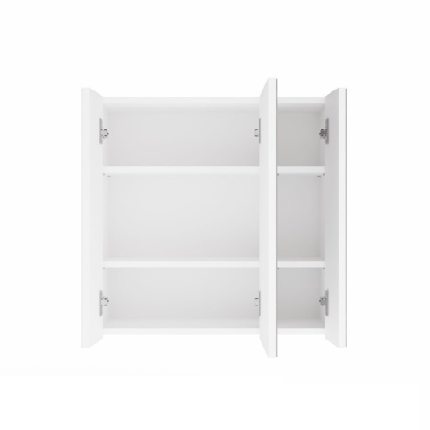 Szafka łazienkowa wisząca z lustrami LAZ-1336-BIEL