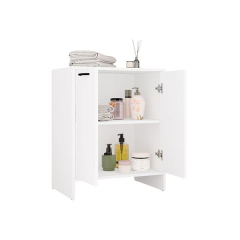 Szafka pod umywalkę nablatową 60 stojąca LAZ-1332-BIEL-MAT