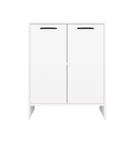 Szafka pod umywalkę nablatową 60 stojąca LAZ-1332-BIEL-MAT