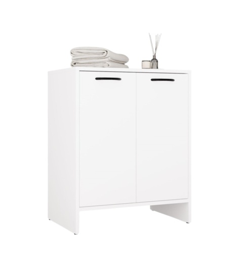 Szafka pod umywalkę nablatową 60 stojąca LAZ-1332-BIEL-MAT