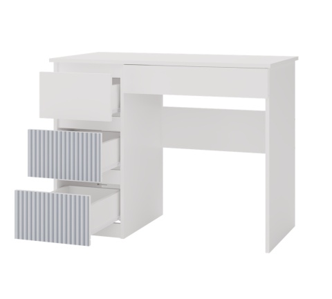 Biurko dla chłopca BIUR-706-BIEL-NIEB-L