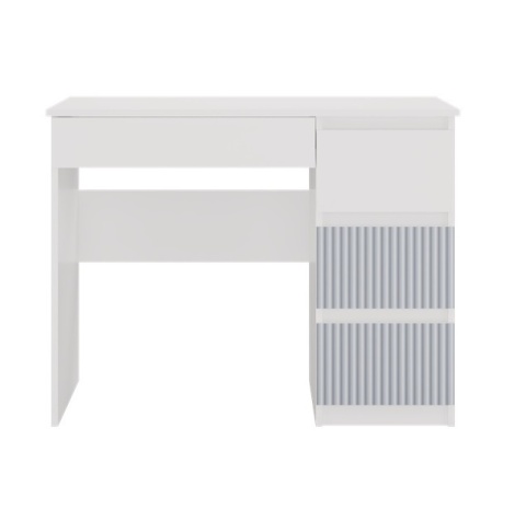 Biurko do pokoju dziecięcego BIUR-706-BIEL-NIEB-P
