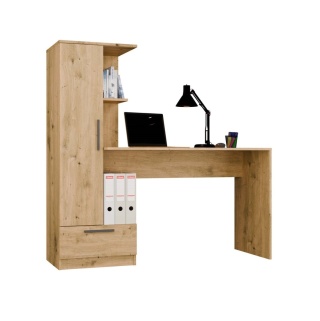 Biurko z regalem BIUR-728-ART