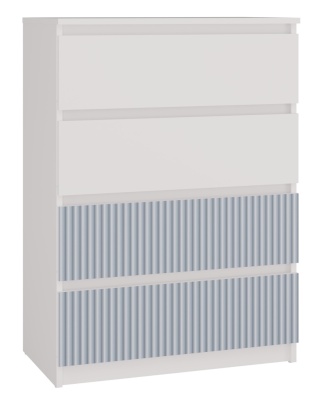 Komoda dla chłopca KOM-902-BIEL-NIEB