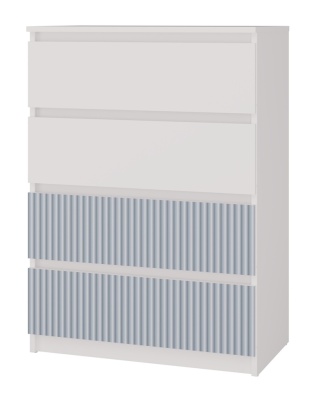 Komoda dla chłopca KOM-902-BIEL-NIEB