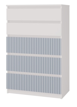 Komoda dla dzieci KOM-903-BIEL-NIEB