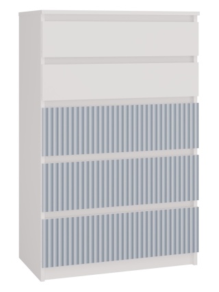 Komoda dla dzieci KOM-903-BIEL-NIEB