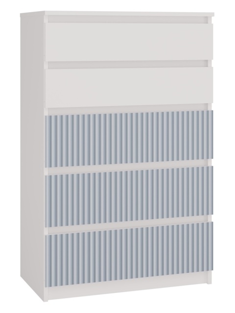 Komoda dla dzieci KOM-903-BIEL-NIEB