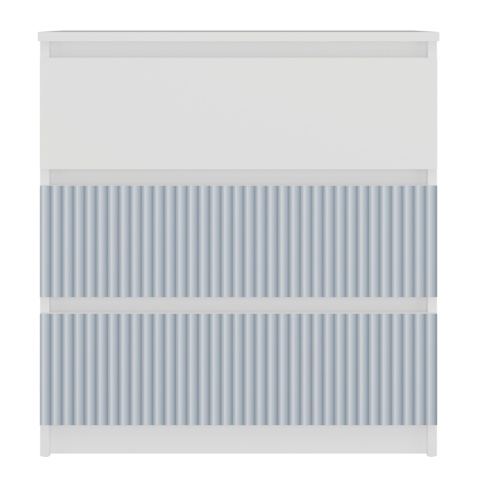 Komoda do pokoju dziecka KOM-901-BIEL-NIEB