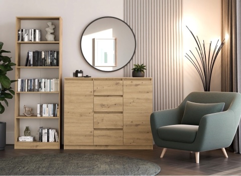 Komoda z szafkami i szufladami KOM-913-ART