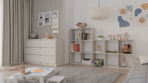 Regał półka stojąca RE-1408-KASZ