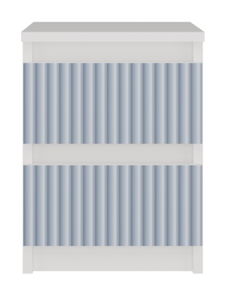 Szafka nocna dla dzieci SN-304-BIEL-NIEB