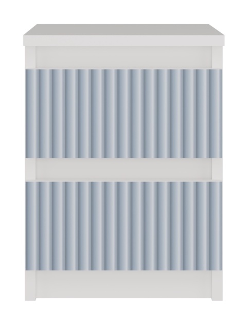 Szafka nocna dla dzieci SN-304-BIEL-NIEB