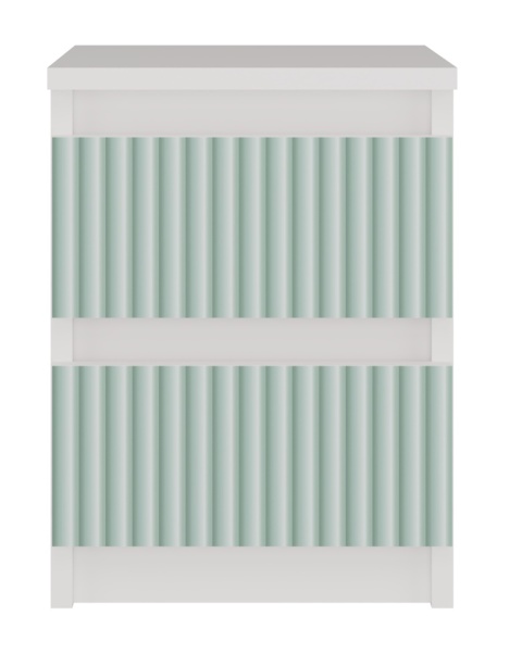 Szafka nocna dla dziecka SN-304-BIEL-MIET